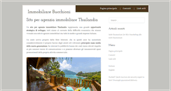 Desktop Screenshot of immobiliarebucchioni.com