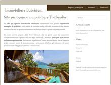Tablet Screenshot of immobiliarebucchioni.com
